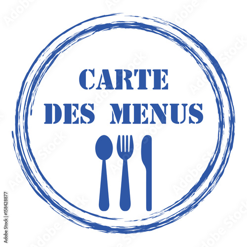 Logo carte des menus.