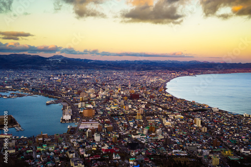 【北海道】函館の夕景