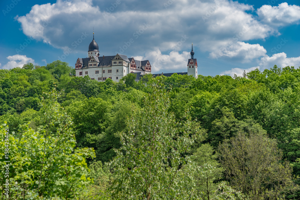 Schloss Rochsburg im schönen Muldental in Sachsen