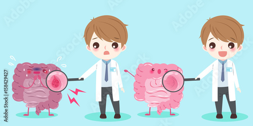 intestine with health concept
