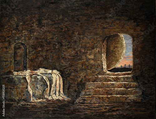 The Empty Tomb Painting