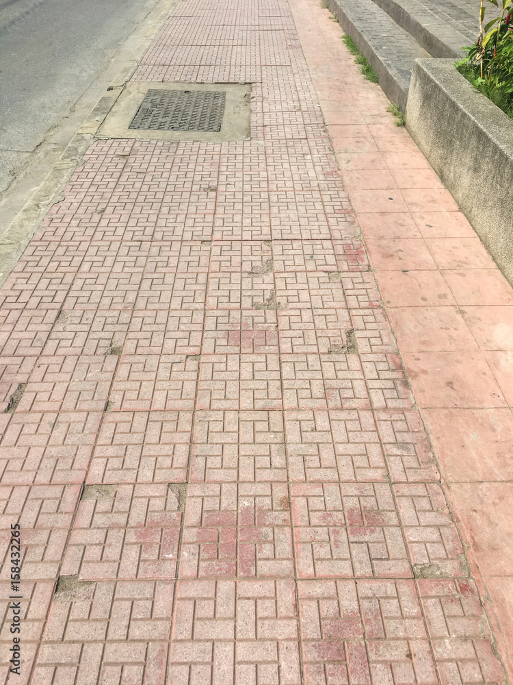 Walkway texture