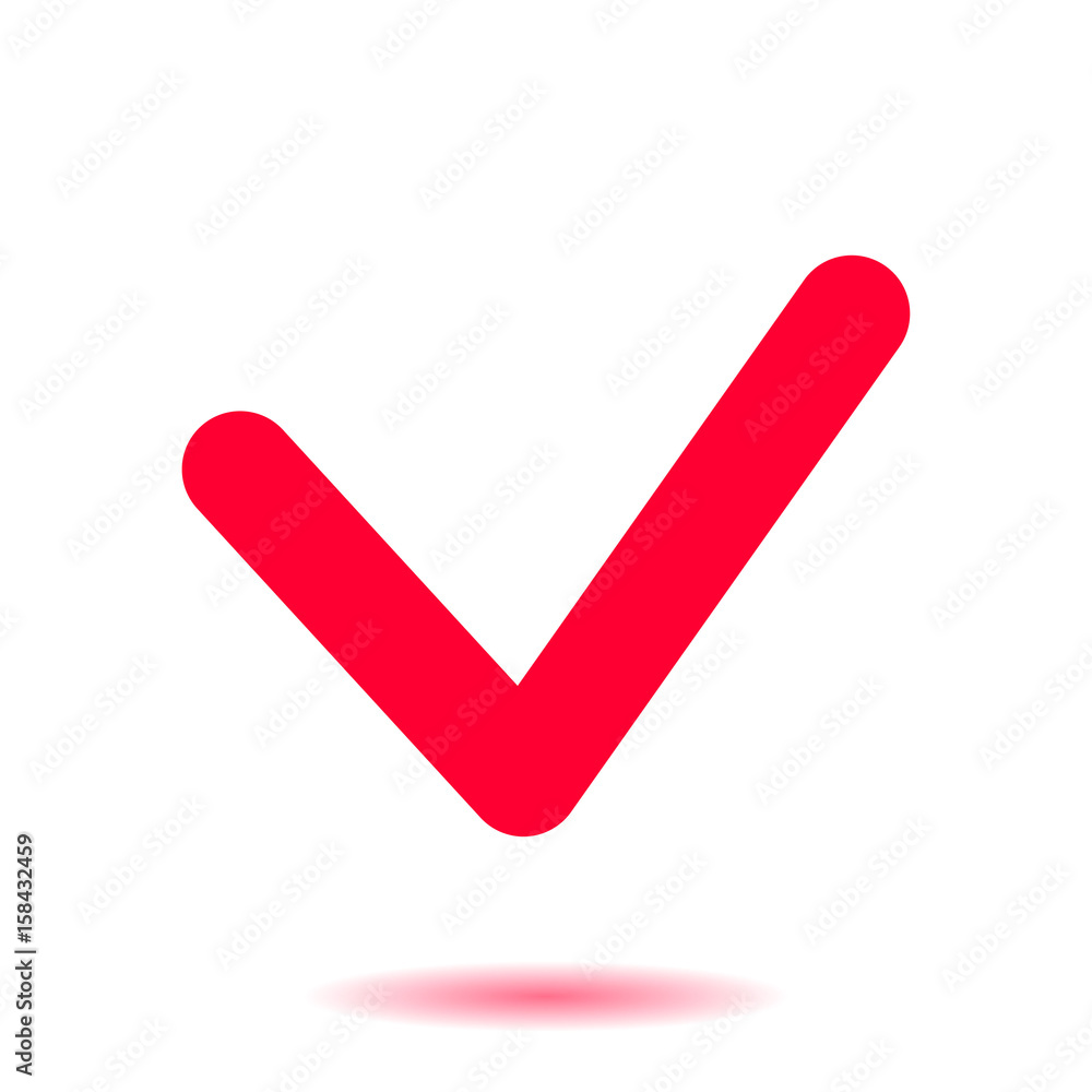 Yes icon, vector illustration. Flat design style. Yes icon, vector illustration. Flat design style.