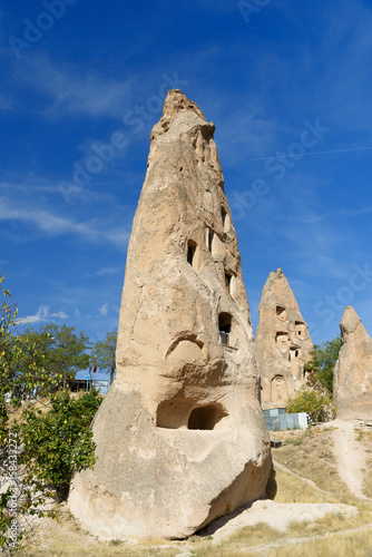 Cave house in Uchisar. Cappadocia. Turkey