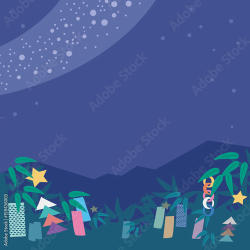 七夕 イラスト 素材 背景 Stock Vector Adobe Stock 七夕 イラスト 素材 背景 Stock Vector Adobe Stock