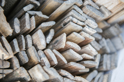 wood pile