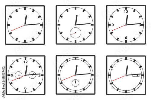 Wall clock icon