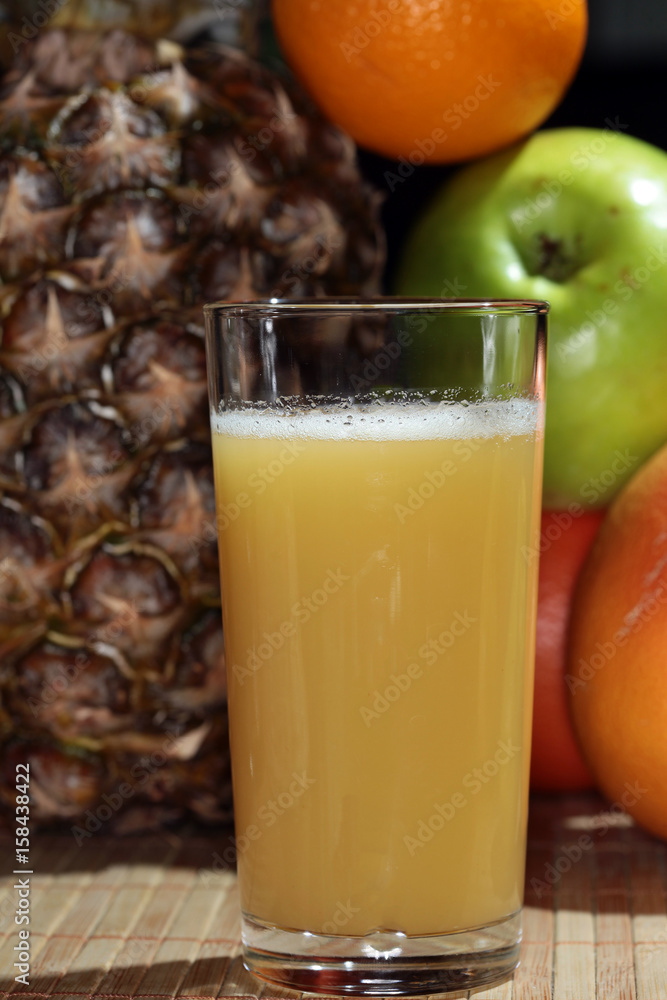 Fresh pineapple juice Fresh pineapple juice