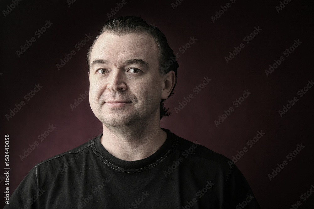 Portrait of an adult male Portrait of an adult male