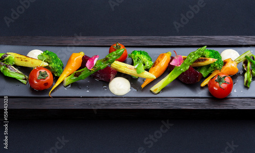 Grilled vegetables  photo
