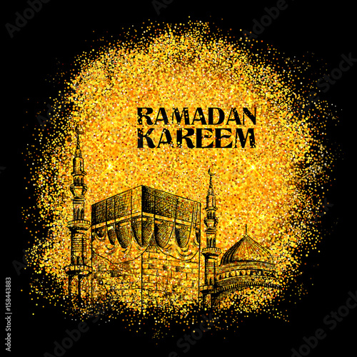 Ramadan Kareem Generous Ramadan greetings for Islam religious festival Eid