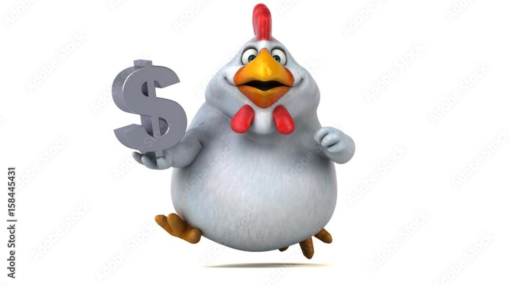 Fun chicken - 3D Animation Fun chicken - 3D Animation