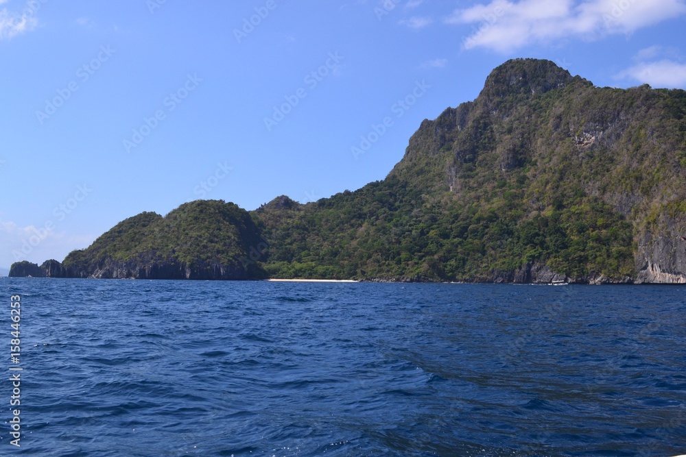 Ocean view with islands