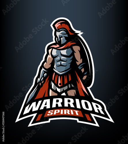Warrior spirit. The Roman Warrior logo.