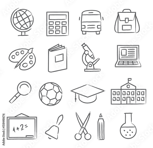 School and Education Icons