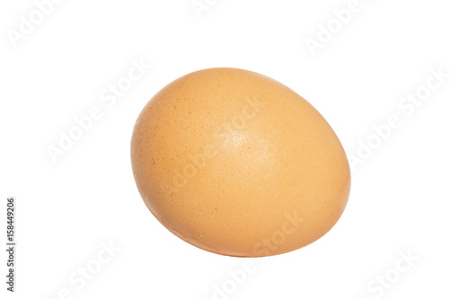 Egg. Isolated on white background