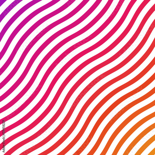 Colorful background with wavy lines