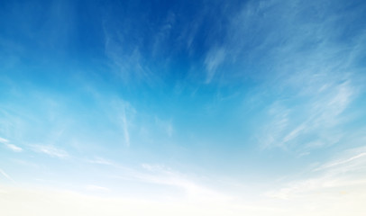 Colors in sky and clouds