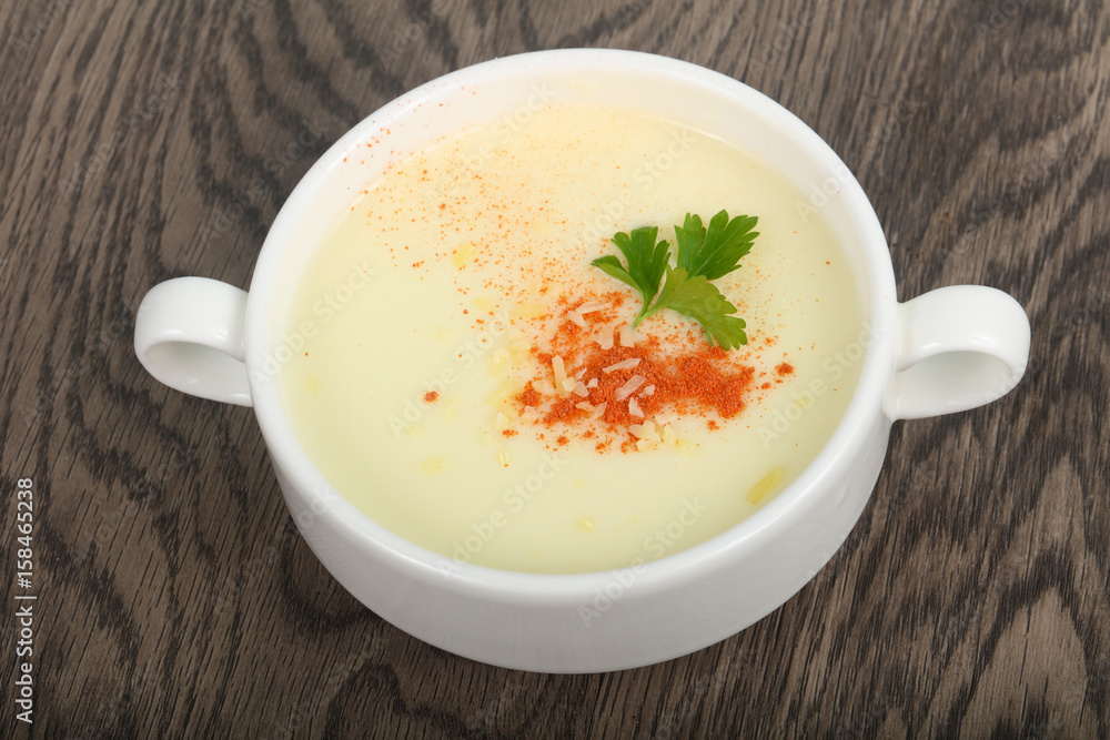 Cheese soup Cheese soup