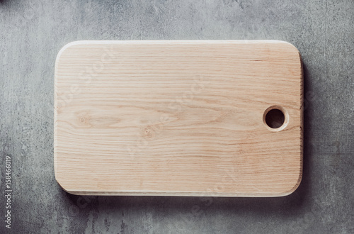 cutting board at table