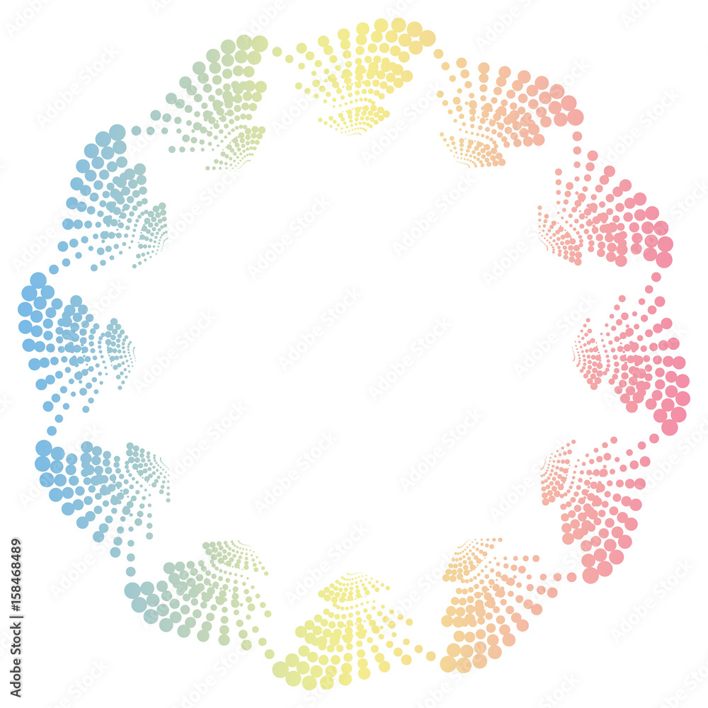 Abstract frame with gradient filled. Raster clip art. Abstract frame with gradient filled. Raster clip art.