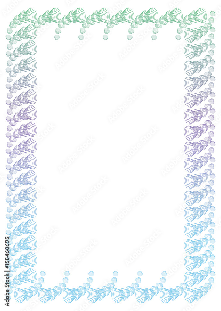 Abstract frame with gradient filled. Raster clip art. Abstract frame with gradient filled. Raster clip art.