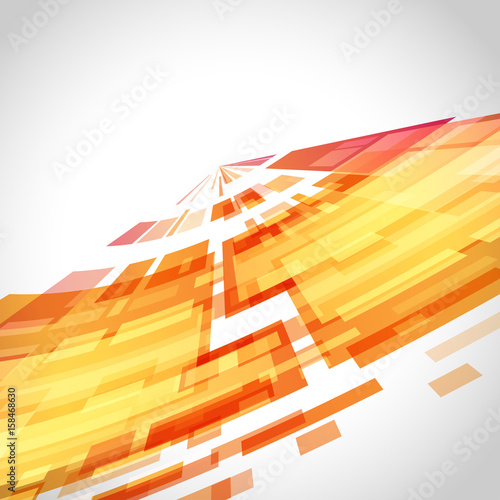 Abstract geometric lines vector background. Technology Background.