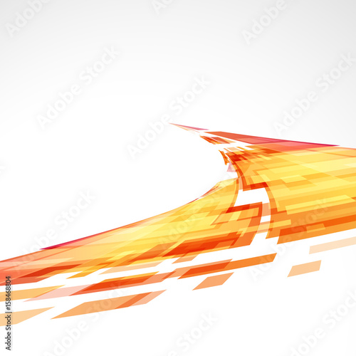 Abstract geometric lines vector background. Technology Background.