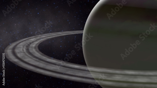 Saturn Planet with rings