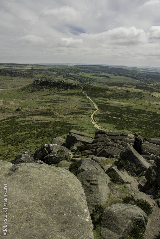 KAMIENNY SZLAK, PEAK DISTRICT, UNITED KINGDOM, EUROPE
