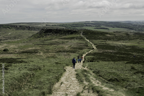 NA SZLAKU, PEAK DISTRICT, WIELKA BRYTANIA 