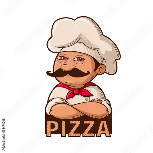 funny smiling chef