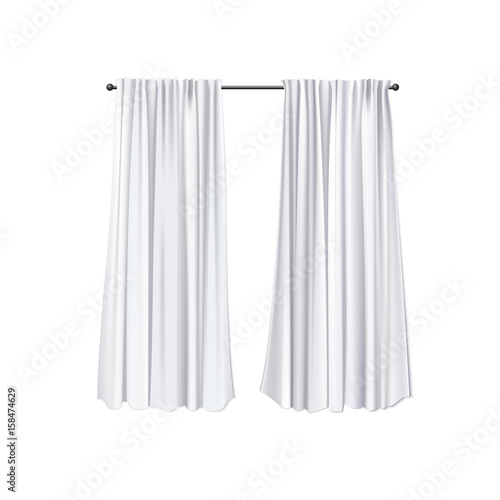 Blank Curtains Template