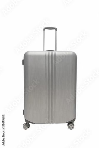Suitcase or luggage isolate on white background