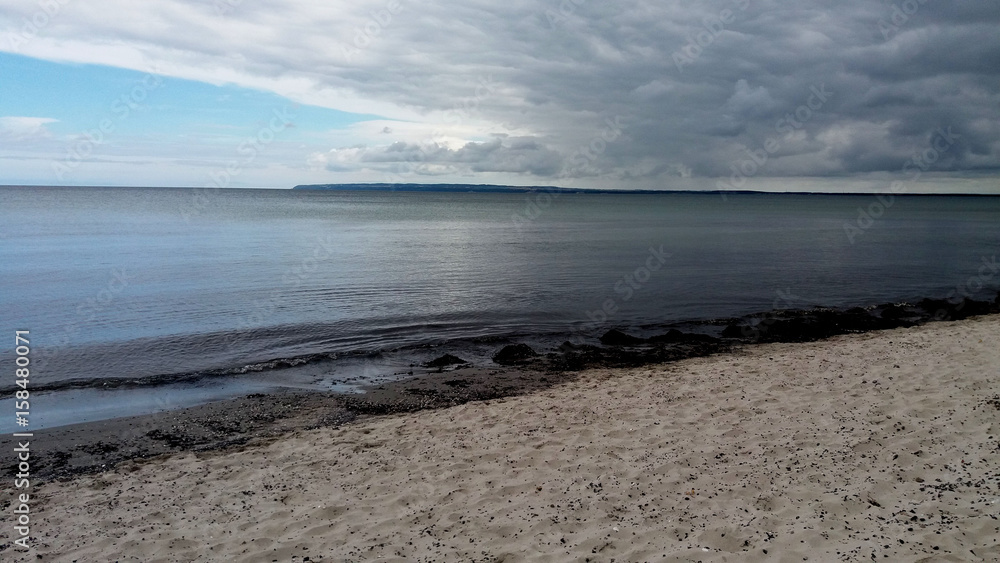 cloudy Baltic Sea