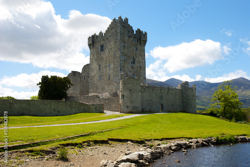 Ross Castle on a sunny morning  County Kerry  Ireland