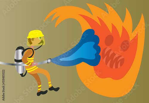 fierce firefighting