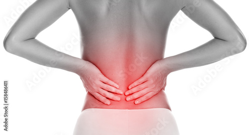 Photos Woman with lower pain back
