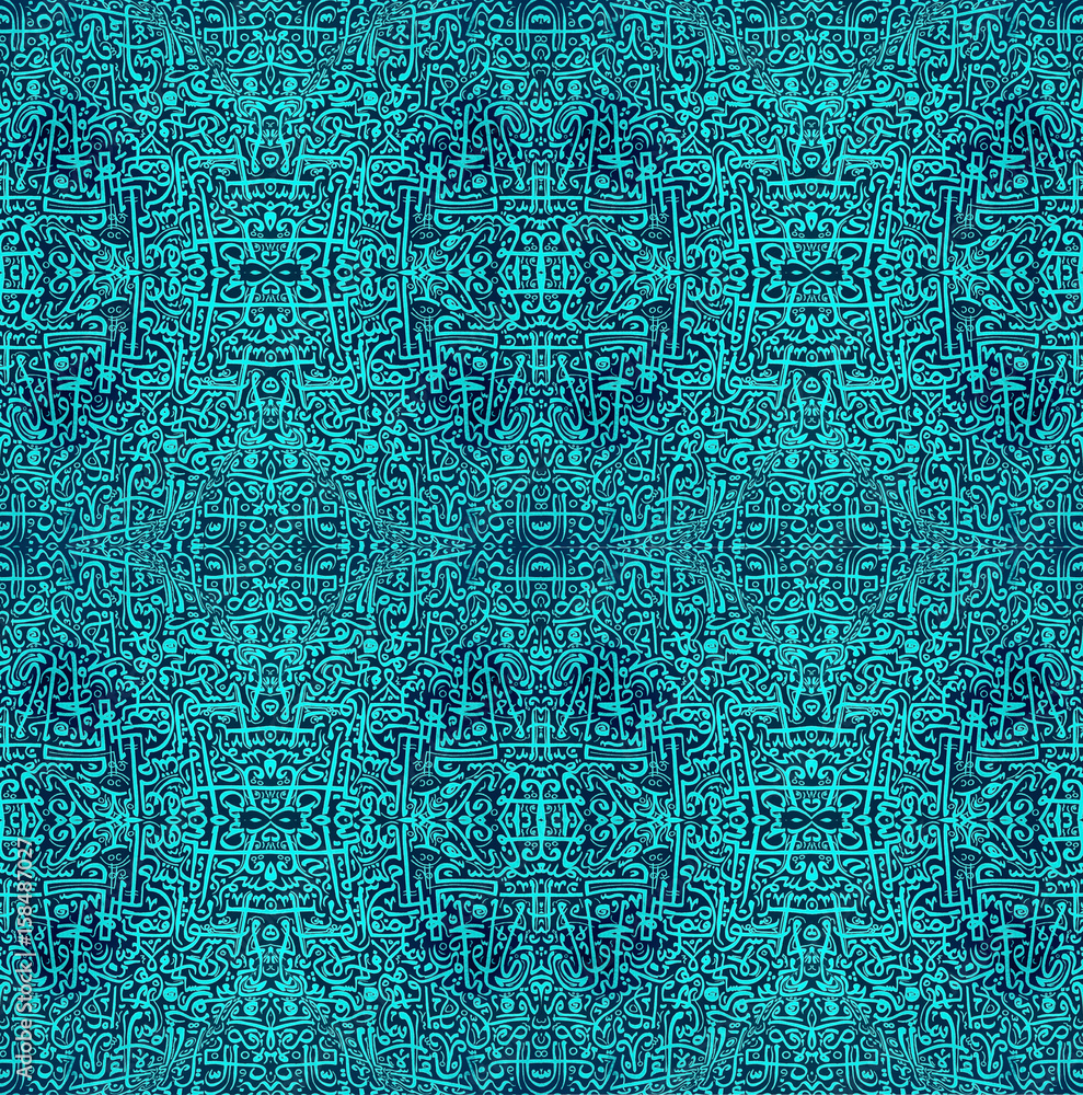 Obraz premium Abstract African Tribal vintage ethnic pattern ornamental / Abstract African Tribal pattern / African pattern