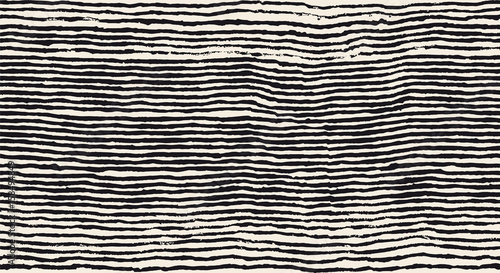 grunge brush painted horizontal lines seamless pattern