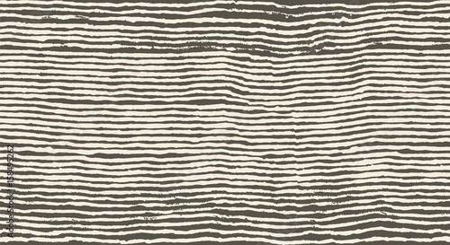 grunge brush painted horizontal lines seamless pattern