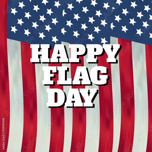 Happy Flag Day. 4th July - Independence day of United States of
