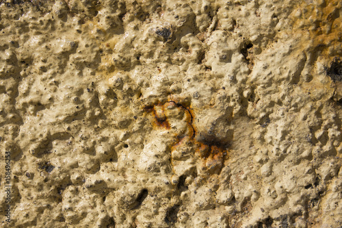 cement yellow background