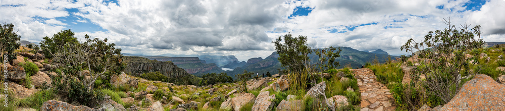 Panorama View of the Blyde River Canyon, South Africa