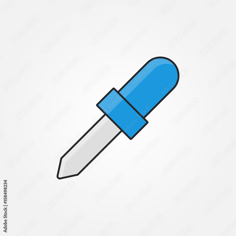 eyedropper line art eyedropper line art
