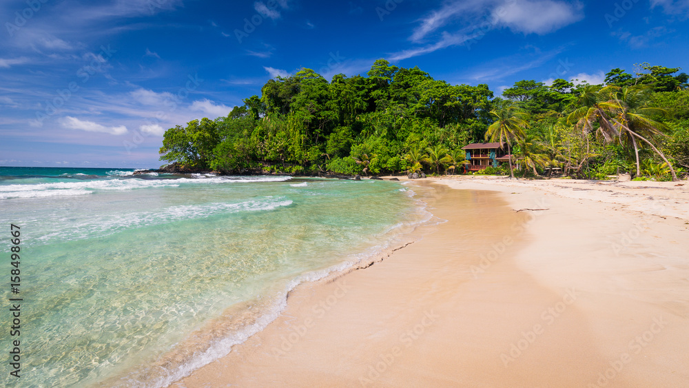 The beautiful Red Frog Beach, Bocas del Toro, Panama Stock Photo | Adobe  Stock