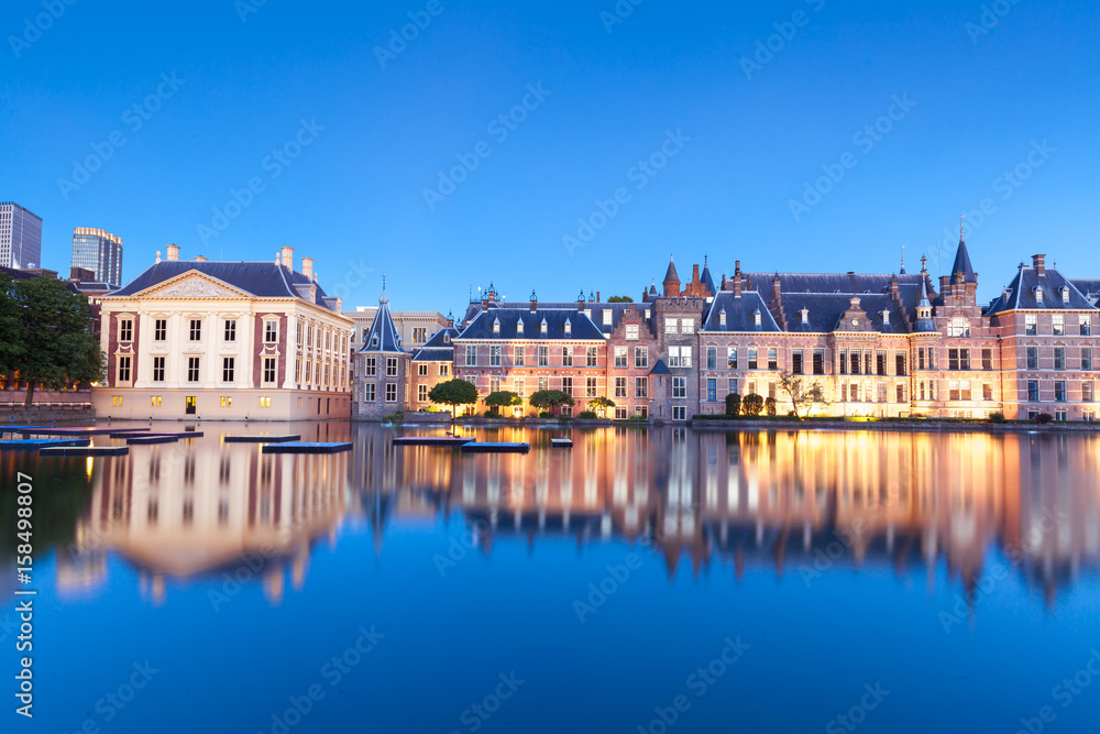 Fototapeta premium Hofvijver, The Hague, The Netherlands