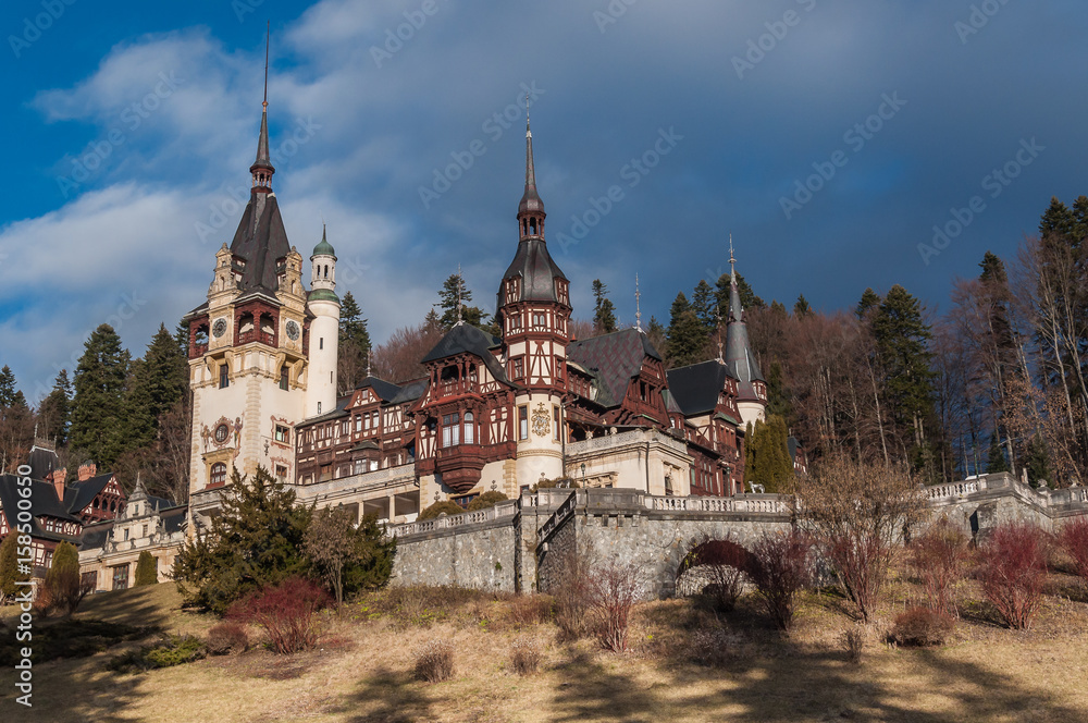 Obraz premium Peles castle, Romania