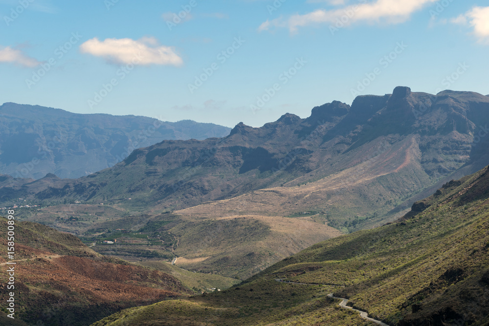 Mountain on Gran Canaria Mountain on Gran Canaria