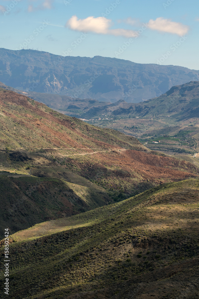 Naklejka premium Mountain on Gran Canaria